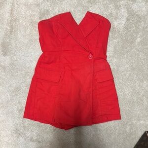 Maeve Vibrant Red Dress